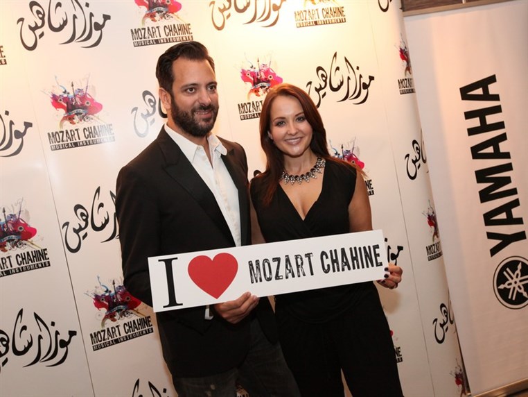 Mozart Chahine Launching of Yamaha Piano