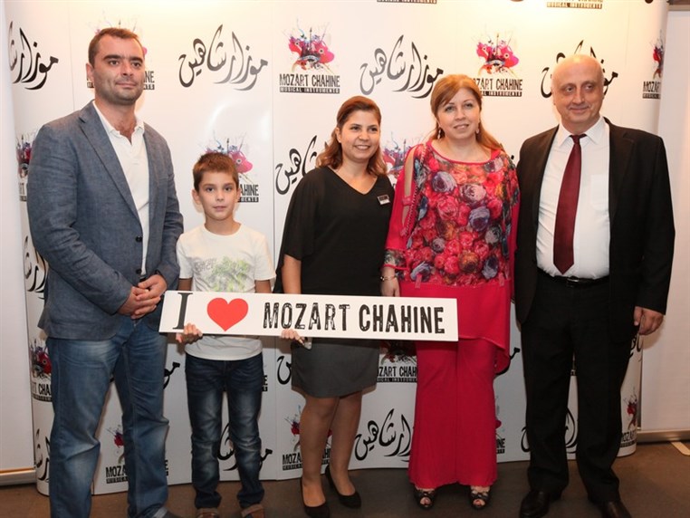 Mozart Chahine Launching of Yamaha Piano