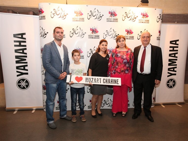 Mozart Chahine Launching of Yamaha Piano