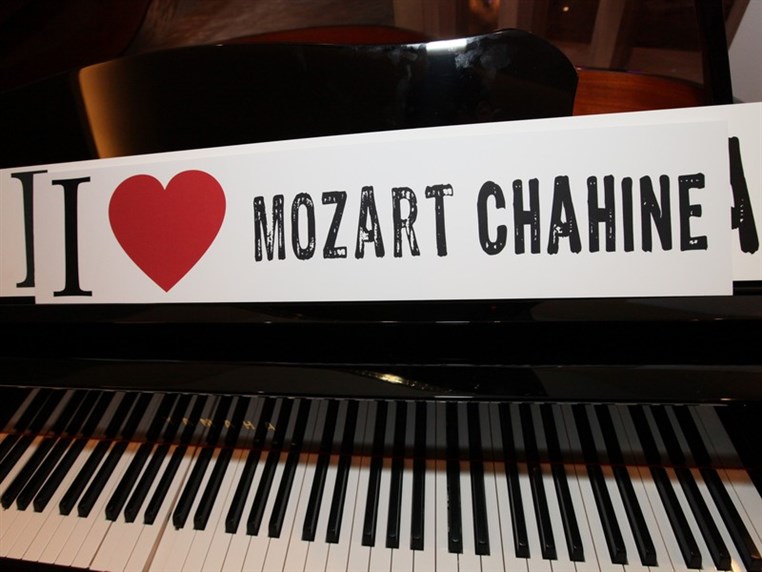 Mozart Chahine Launching of Yamaha Piano