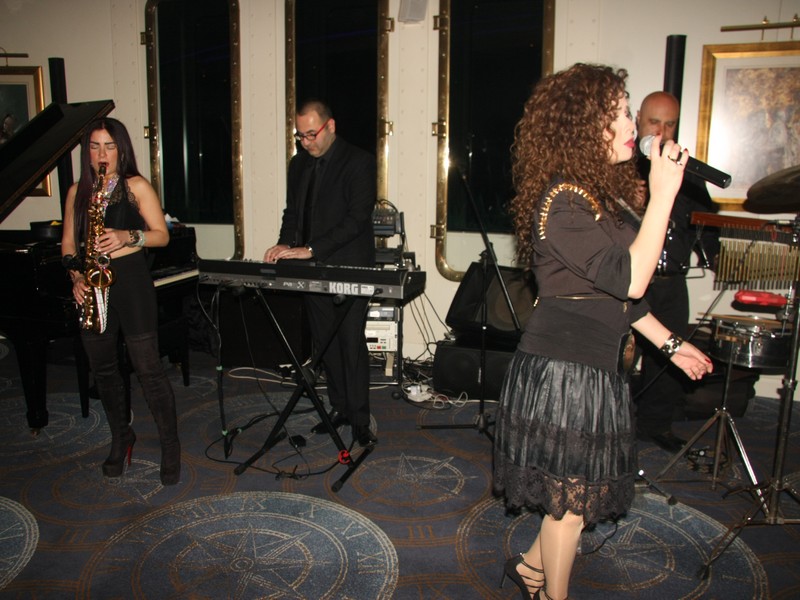 Titanic Piano Bar on Saturday Night