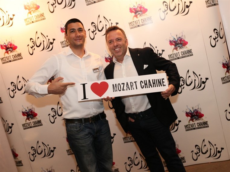 Mozart Chahine Launching of Yamaha Piano