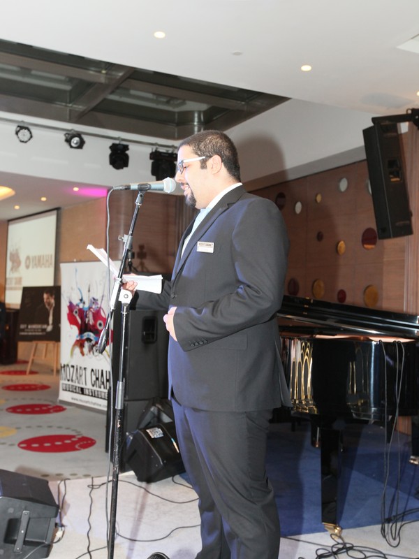 Mozart Chahine Launching of Yamaha Piano