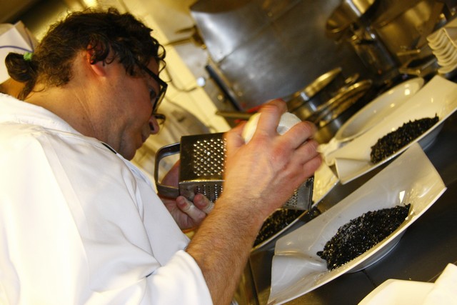 Chef Lucciano Zazzeri at Le Vendome