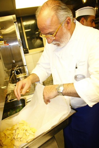 Chef Lucciano Zazzeri at Le Vendome