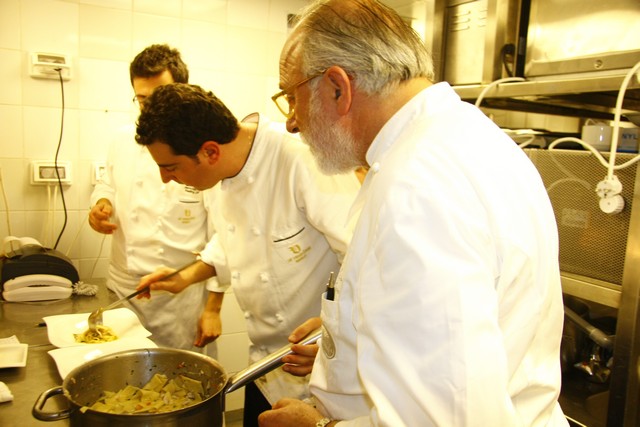 Chef Lucciano Zazzeri at Le Vendome