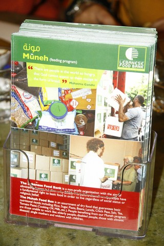 Lebanese Food Bank Tea Party