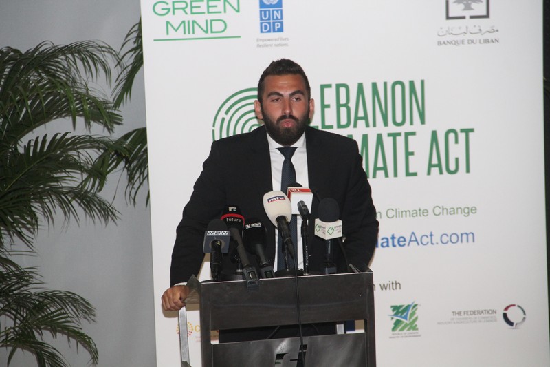 Lebanon Climate Act Ceremony