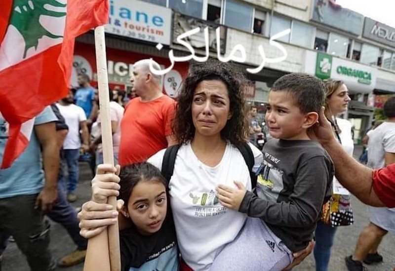 Most powerful photos from the Lebanese Revolution Protest