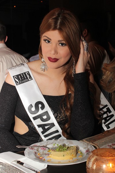 Miss Europe World at La Creperie