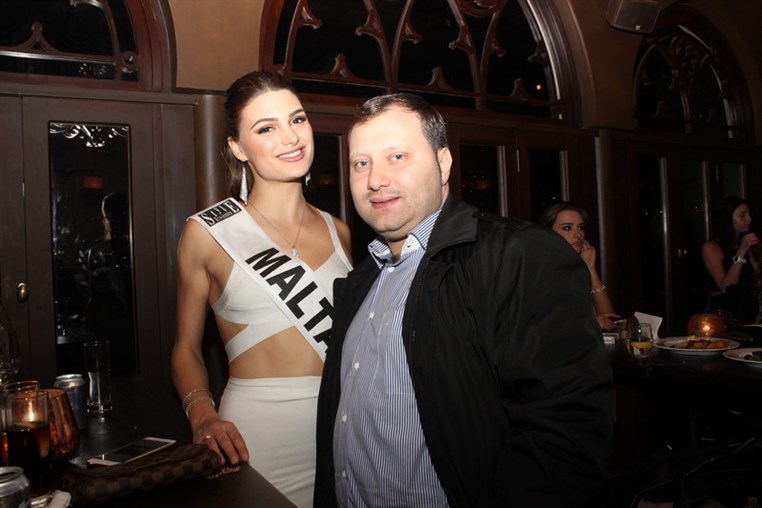 Miss Europe World at La Creperie