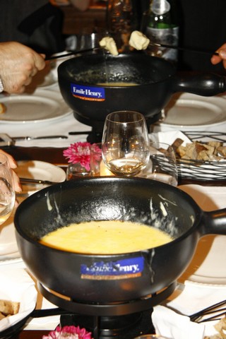 Swiss Cheese Fondue Night