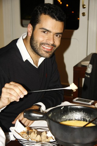 Swiss Cheese Fondue Night