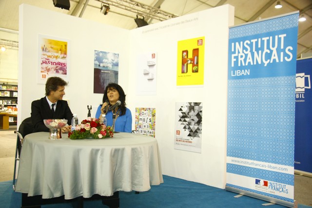 Signature Dr Noha baz au Salon du Livre 
