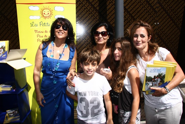 Dr Noha Baz Les Petits Soleils book signing 