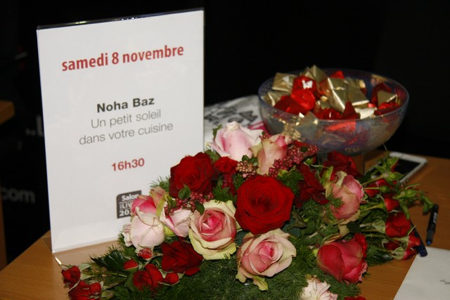 Signature Dr Noha baz au Salon du Livre 
