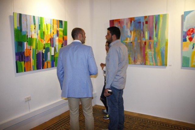 Painting Exhibition by Louma Rabah and Charbel Abi Azar