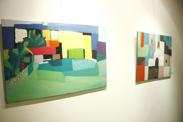 Painting Exhibition by Louma Rabah and Charbel Abi Azar