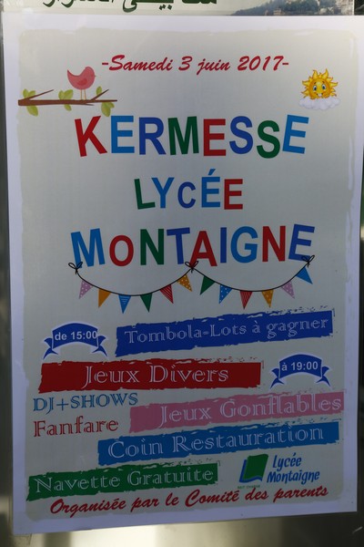 Kermesse Lycee Montaigne