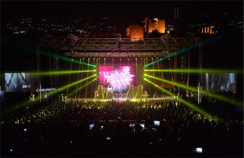 Mashrou' Leila at Byblos International Festival