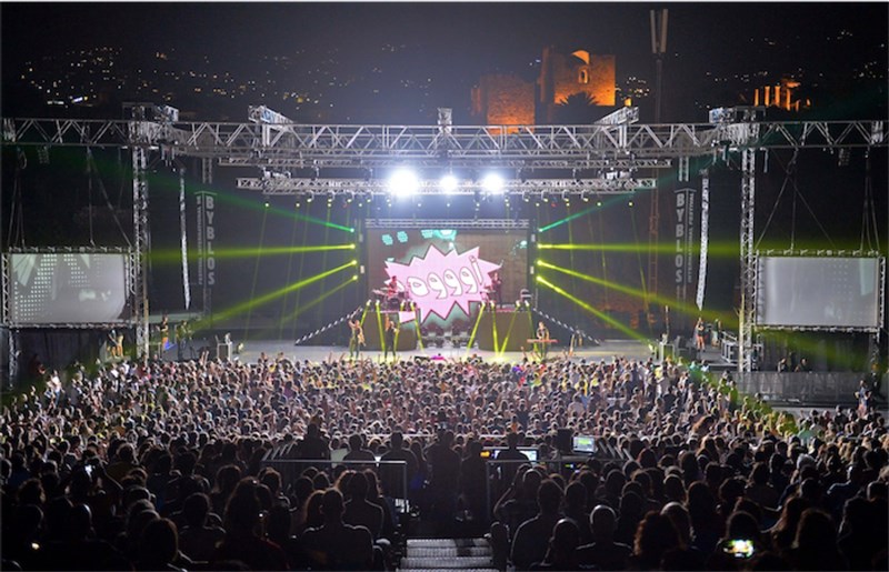 Mashrou' Leila at Byblos International Festival