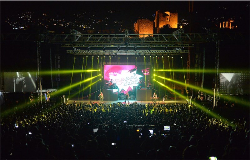 Mashrou' Leila at Byblos International Festival