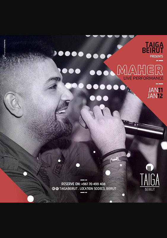 Maher at Taiga Beirut