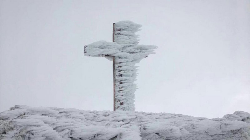 Lebanon covered by snow 