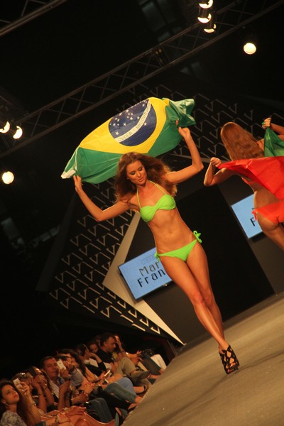 Marie France at Summer Fashion Week by LIPS