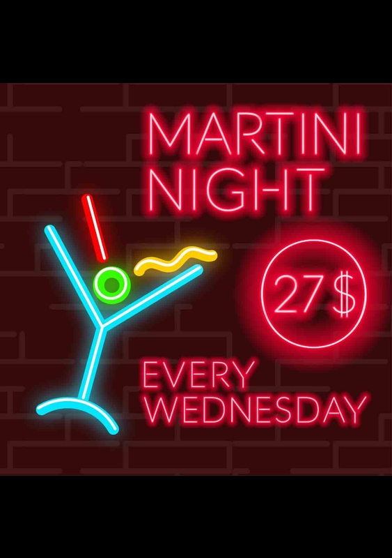 Martini Night at Redstreet Boom