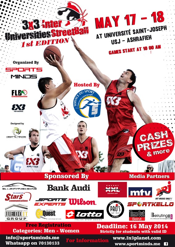 3x3 Inter Universities Streetball 2014