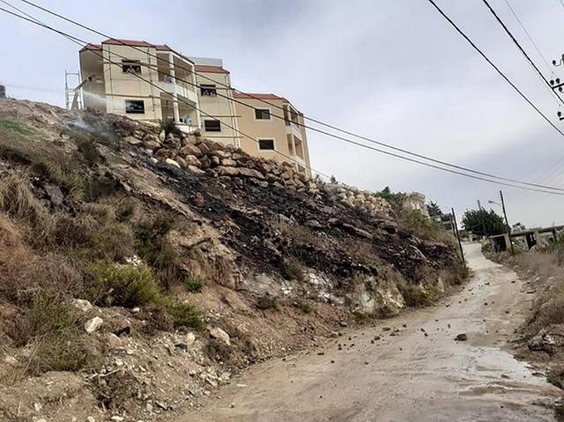 Photos of Fire Damages in Mechref