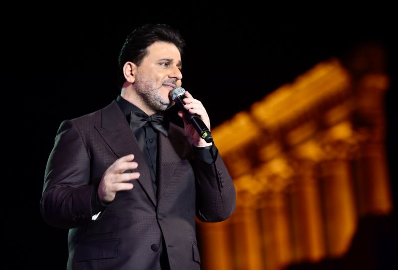 Melhem zein concert at Baalbeck