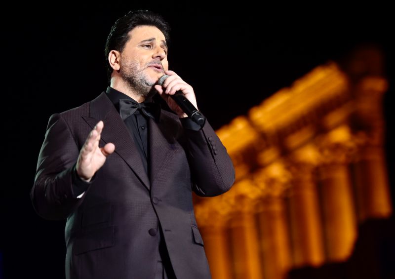 Melhem zein concert at Baalbeck