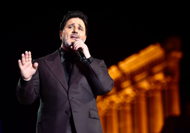 Melhem zein concert at Baalbeck