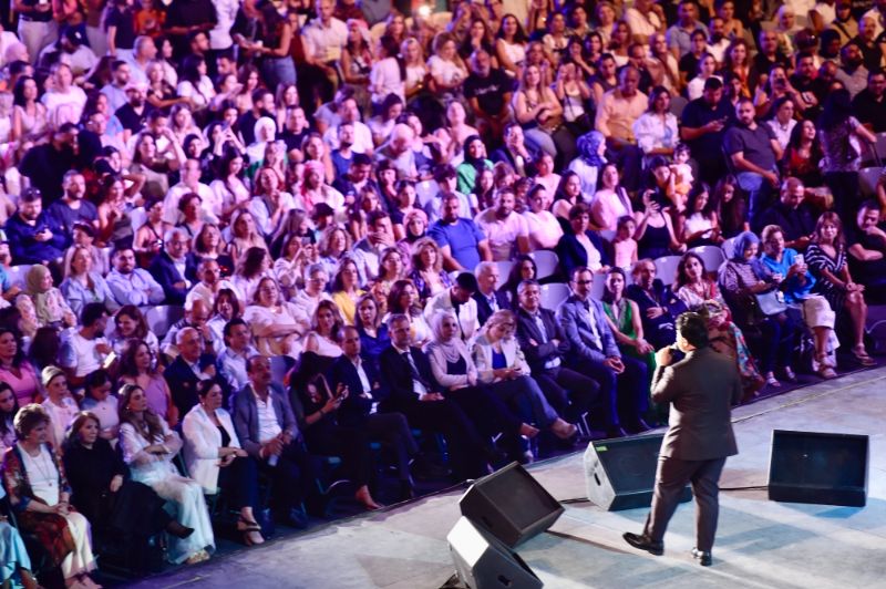 Melhem zein concert at Baalbeck