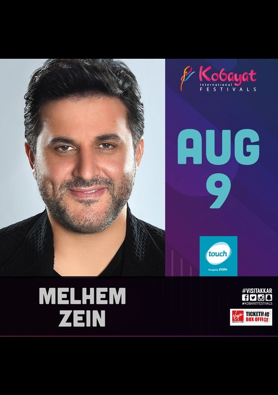 Melhem Zein at Kobayat Festivals