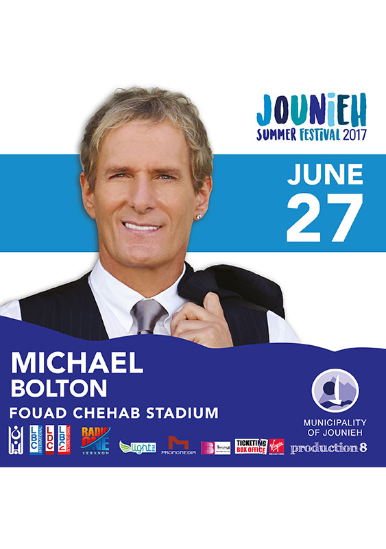 Michael Bolton at Jounieh Summer Festival