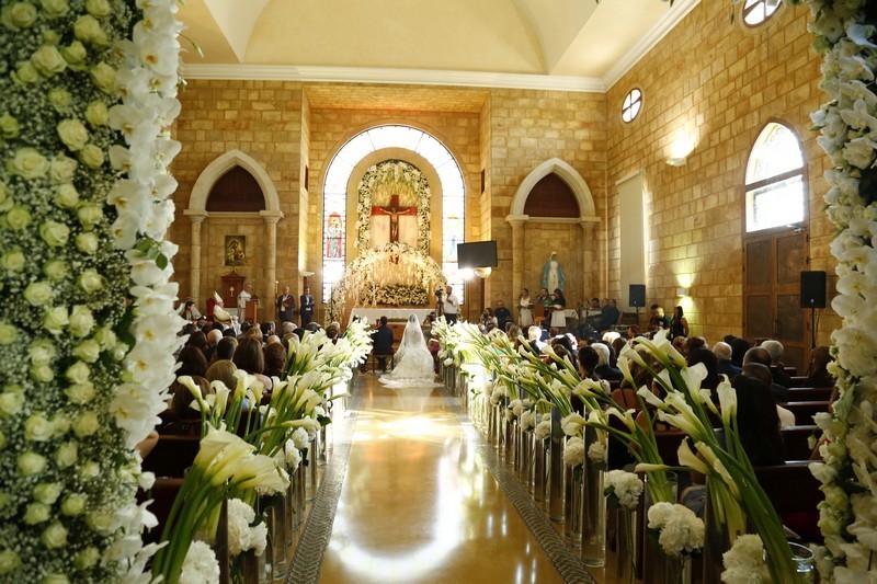 Michael and Leila Gharios Wedding-Church