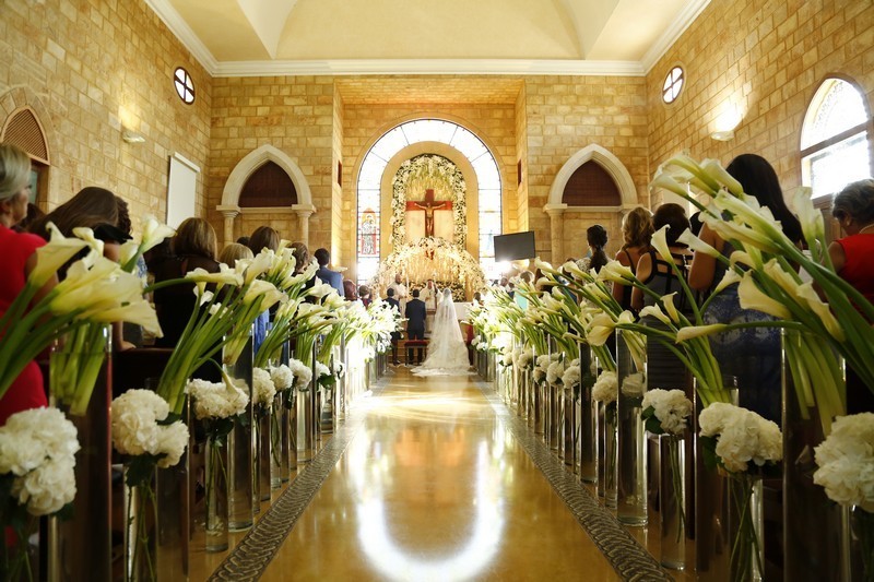 Michael and Leila Gharios Wedding-Church