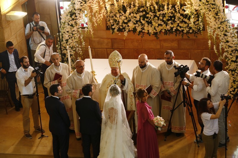 Michael and Leila Gharios Wedding-Church