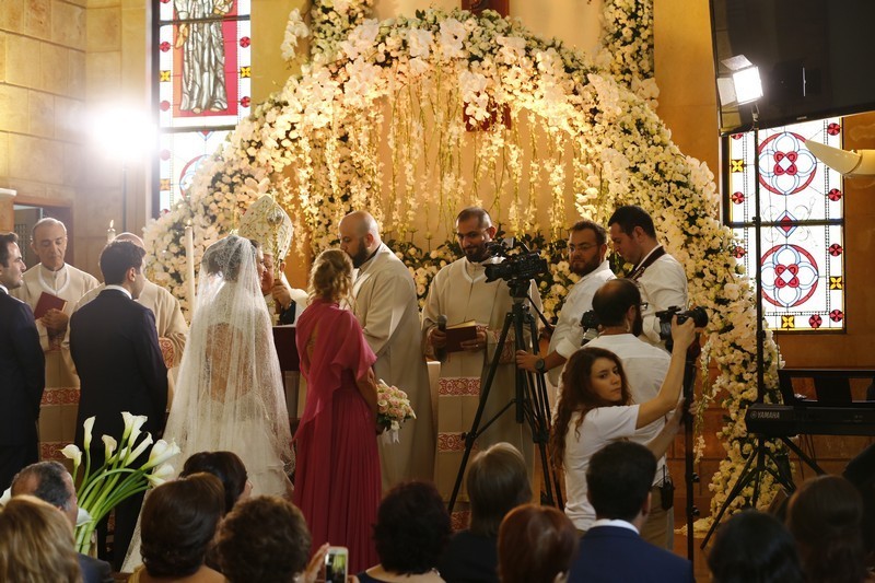 Michael and Leila Gharios Wedding-Church