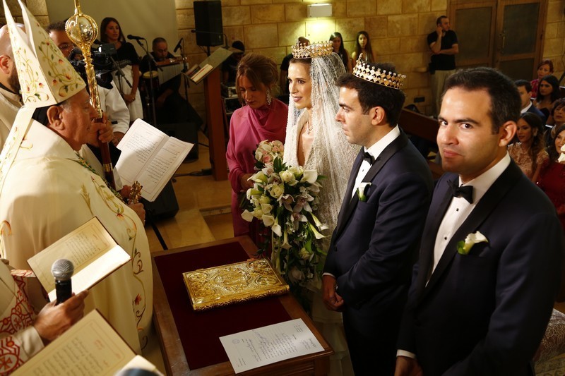 Michael and Leila Gharios Wedding-Church