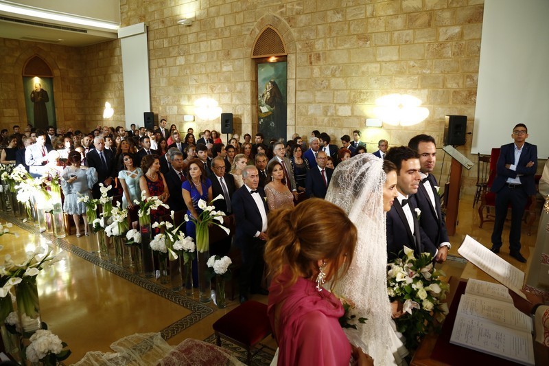 Michael and Leila Gharios Wedding-Church