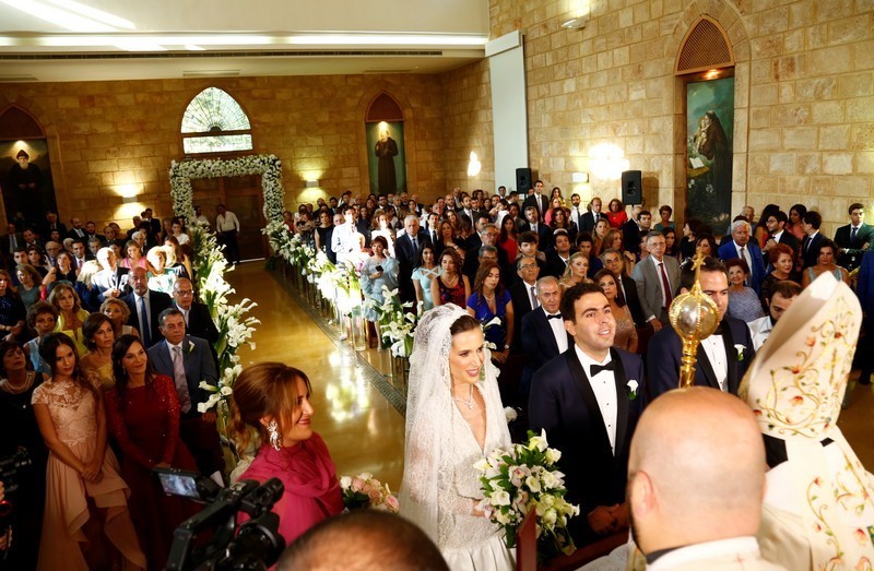 Michael and Leila Gharios Wedding-Church