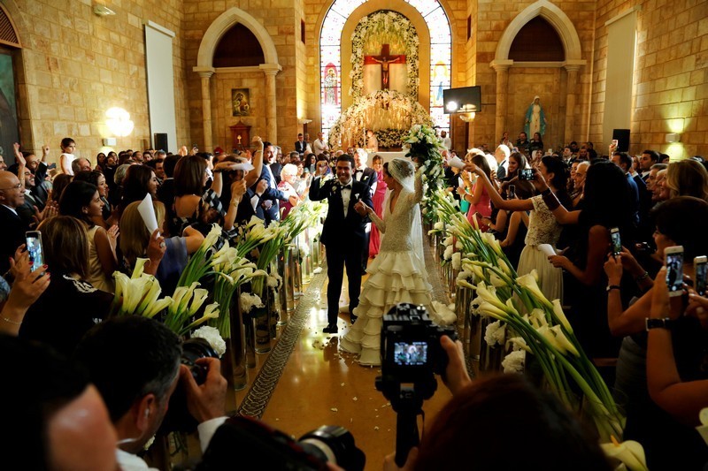 Michael and Leila Gharios Wedding-Church