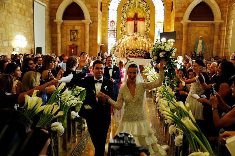 Michael and Leila Gharios Wedding-Church