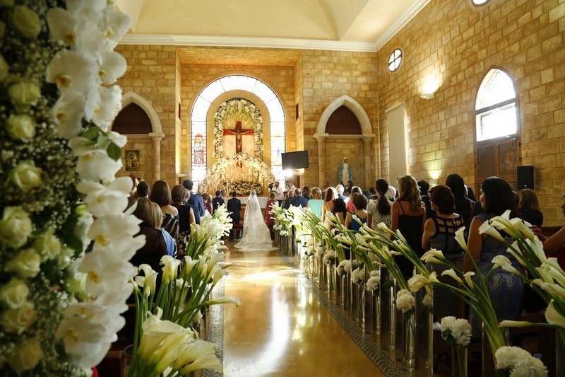 Michael and Leila Gharios Wedding-Church