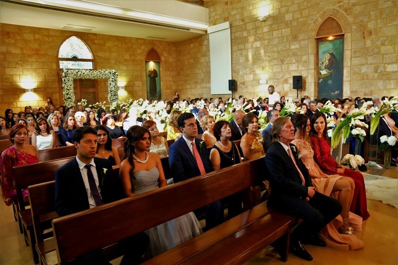 Michael and Leila Gharios Wedding-Church