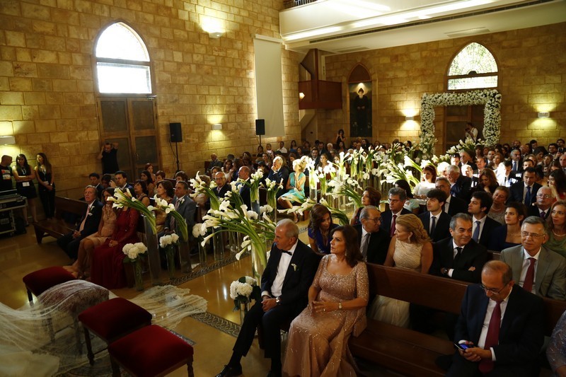 Michael and Leila Gharios Wedding-Church